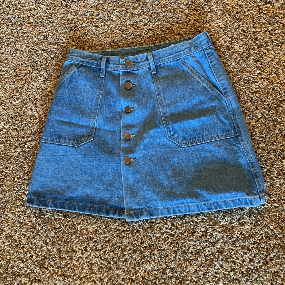 Jean skirt